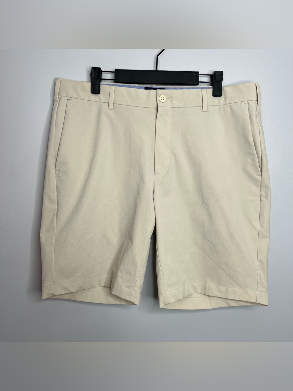 Peter Millar Crown Crafted Surge Performance Golf Shorts Mens 35 Khaki